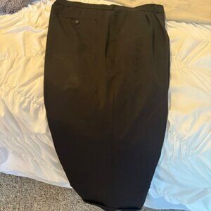 Perry Ellis Black Dress Pants 38/29 Stretch Waist